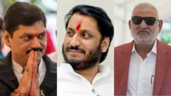 धनंजय मुंडे, पार्थ पवार आणि माणिकराव कोकाटे