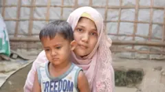 அகதிகள் முகாமில் ரோஹிஞ்சாக்களின் நிலை 