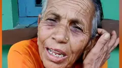 दोस्रो मात्राको पर्खाइमा रहेकी एक वृद्धा