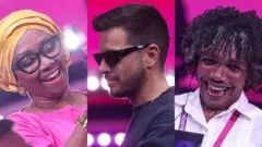 Nidia Góngora, Omar Acedo e Zulema Iglesias