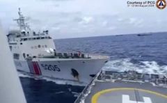 Çin ve Filipin gemileri çarpışıyor