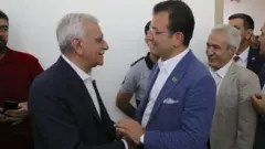 Ekrem İmamoğlu görevden alınan Türk ve Mızraklı ile görüştü
