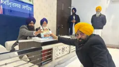 ਮੁੱਖ ਮੰਤਰੀ ਭਗਵੰਤ ਸਿੰਘ ਮਾਨ ਅਤੇ ਅਕਾਲ ਤਖ਼ਤ ਦੇ ਕਾਰਜਕਾਰੀ ਜਥੇਦਾਰ ਗਿਆਨੀ ਕੁਲਦੀਪ ਸਿੰਘ ਗੜਗੱਜ