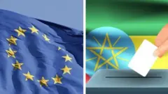 የአውሮፓ ሕብረት እና የኢትዮጵኣ ባንዲራ