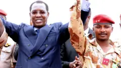 Idriss Deby et son fils Mahamat