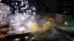 Napad vatrometom na policijsku stanicu