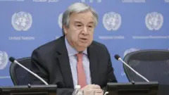 Umunyamabanga mukuru w'umuryango w'abibumbye (ONU/UN) António Guterres