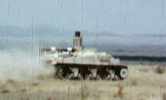 Un tanque Sherman M4