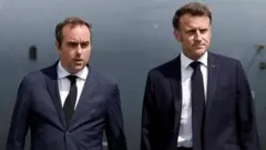 Лекорню и Макрон 