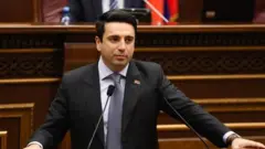 Alen Simonyan, Ermənistan Parlament sədri, Azərbaycan