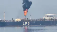 یمن، حوثی، پاکستان، ایل پی جی ٹینکر، ڈرون حملہ