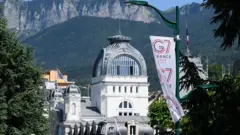 G7 zirvesinin yapıldığı Evian