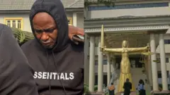  Kayode bụ onye ọkwọụgbọala 'Lexus' ahụ nwere ihe mberede mgbe ọ bu ọkaibe n'ịkuọkpọ bụ Anthony Joshua 