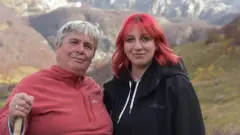 Duni Grishaj and niece Valerjana