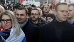Lyubov Sobol ve Aleksey Navalni