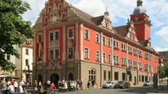 Frank. cidade de Gotha, na Turíngia, Alemanha