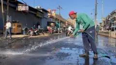 किराडपुरा इलाके में सफाई