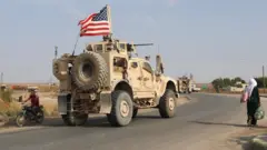Msafara wa magari ya kijeshi ya Marekani umeonekana ukiondoka kaskazini mwa Syria