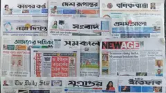 ঢাকার বিভিন্ন সংবাদপত্র