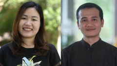 Hai bạn trẻ Việt Nam