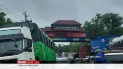 မြဝတီ နယ်စပ်ရေး ကုန်သွယ်ရေးအပေါ် တိုက်ပွဲတွေရဲ့ သက်ရောက်မှု