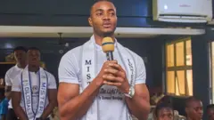 Etu m siri bụrụ Mr International mbụ si Naịjirịa - Samuel Nwajagu