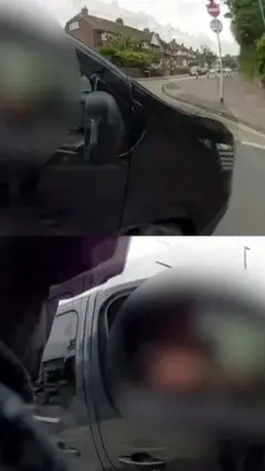 காவல் அதிகாரிக்கு உதவிய வேன் ஓட்டுநர்