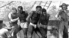 Awọn eeyan ti wọn mu lẹru ati awọn to n mu wọn lọ .