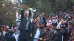 आन्दोलनको घोषणा गर्नुअघि काठमाण्डूमा भेला भएका शिक्षकहरू