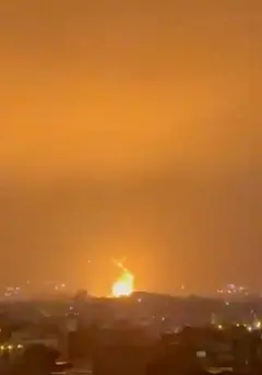 انفجاری مهیب در محدوده نوبنیاد تهران - بامداد ۸ فروردین