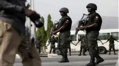 Aworan awọn agbofinro to duro wamu