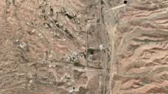 یکی از تاسیسات نظامی منطقه پارچین در جنوب شرقی تهران