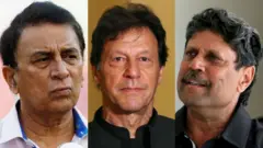 सुनील गावसकर, इम्रान खान आणि कपिल देव