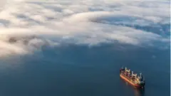 ship at sea