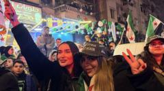 Suriye'de birinci yıl kutlamaları: Ahmed Şara'dan 'yeni Suriye' mesajı