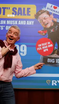 رايان إير وماسك