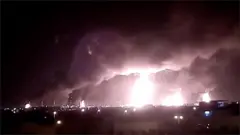 حمله به تاسیسات نفت عربستان
