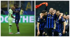 Inter Miilaan Baarseloonaa mo'achuun xumura waancaa Shaampiyoonsi Liigiif darbe