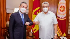 சீன வெளிவிவகார அமைச்சர் மற்றும் கோட்டாபய ராஜபக்ச