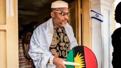 "Nnamdi Kanu arrested today": [Ipob news] 'Nnamdi Kanu extradition arrest' in Nigeria ', go appear for Nigeria court - 'Abubakar Malami'