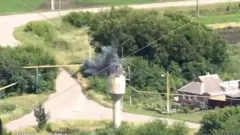 Ukraine drone strike