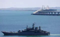 BBC research suggests at least 10 attacks have allegedly targeted Russia's navy - including military ships.