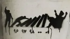 دیوارنویسی اعتراضی