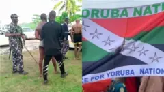 Aworan awọn janduku ti ọlọpaa mu ati aworan aṣia Yoruba nation