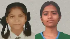 રોશની તિગ્ગા (ડાબે) અને રૂપાંજલિકુમારી (જમણે), એ 11 વિદ્યાર્થિનીઓ પૈકીની વિદ્યાર્થિનીઓ છે જેમણે નીટ પરીક્ષામાં સફળતા હાંસલ કરી છે