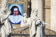 Ilustração mostra Irmã Dulce