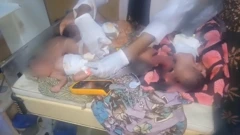 Awọn ọmọ marun-un ti wọn ṣẹṣẹ bi ni Kano n gba itọju lori ibusun ti wọn tẹ wọn si