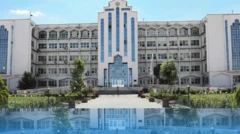 ساختمان وزارت عدلیه افغانستان که در کنترل طالبان است