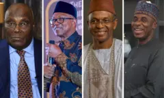 Nigerian politicians, Atiku Abubakar, Peter Obi, El-Rufai and Rotimi Amaechi