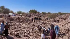 سازمان ملل متحد: دست‌کم ۱۱۵۰۰ تن از زلزله هرات متضرر شده‌اند